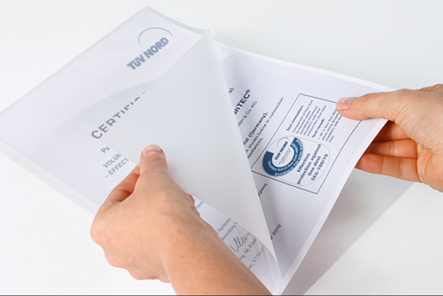 Plastificado de documentos